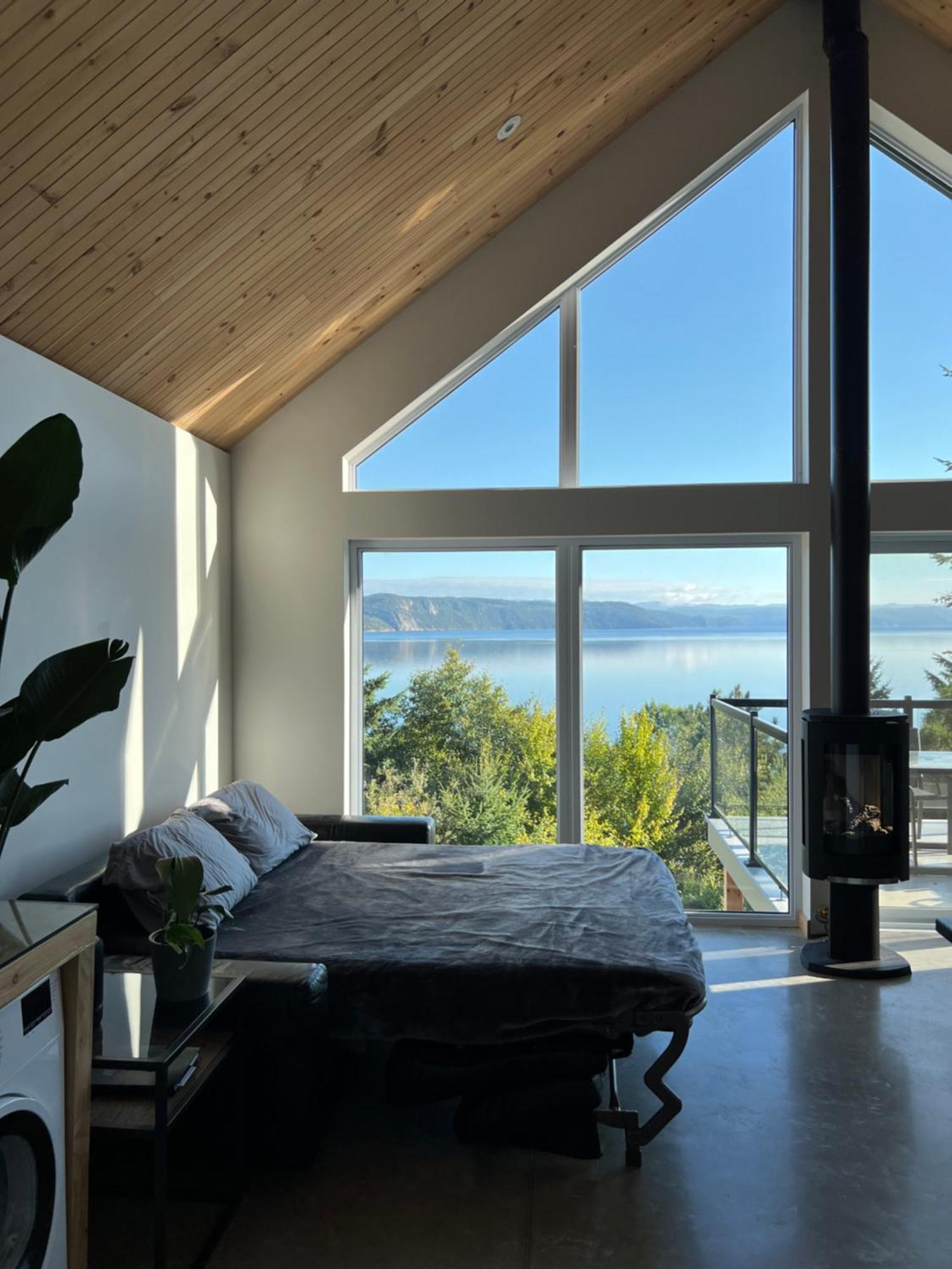 Magical Loft : Breathtaking View & Cozy Fireplace Chicoutimi Esterno foto